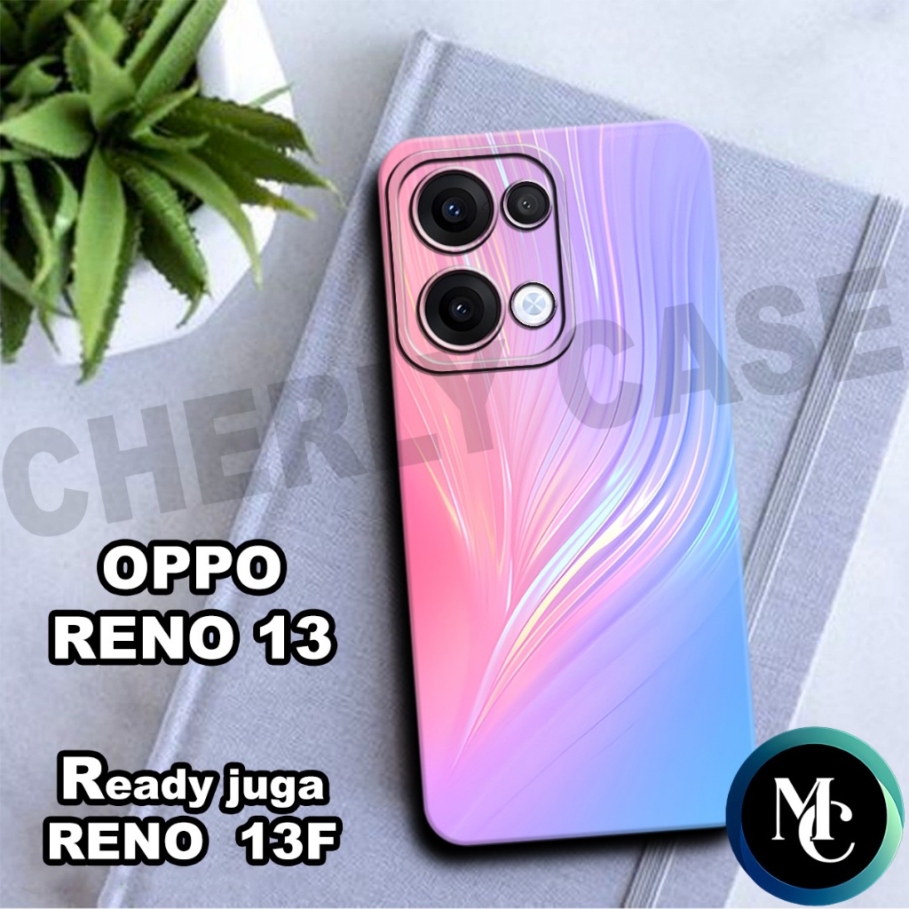 CC33/ Softcase karet lentur untuk OPPO RENO 13 DAN OPPO RENO 13F/Motif CEWEK/case OPPO RENO 13/kesin