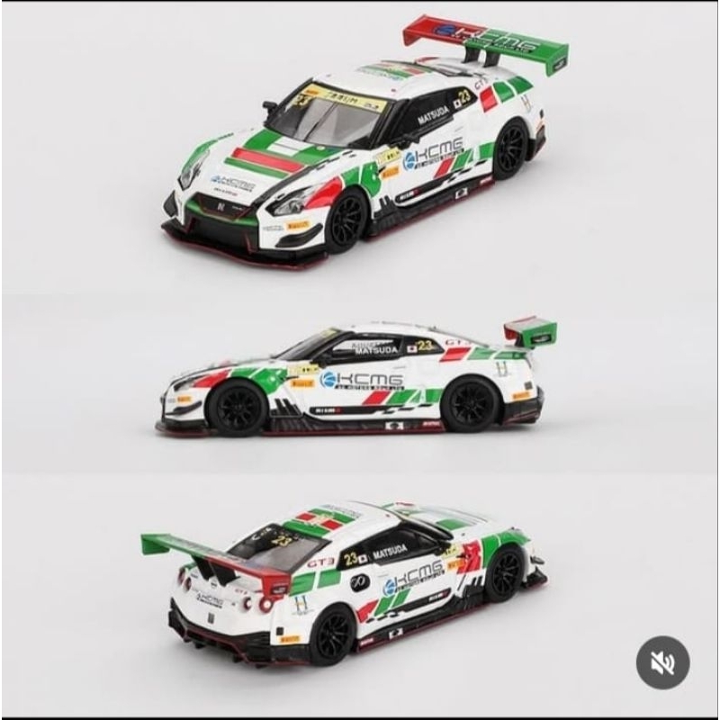 OperPO MiniGT 593 Blister - Nissan GT-R Nismo GT3 #23 KCMG 2018