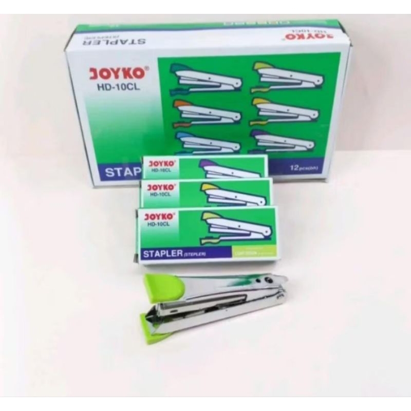 

1Pak (12pcs) Joyko Stapler HD-10CL / 1lusin Ceklek Joyko HD-10CL