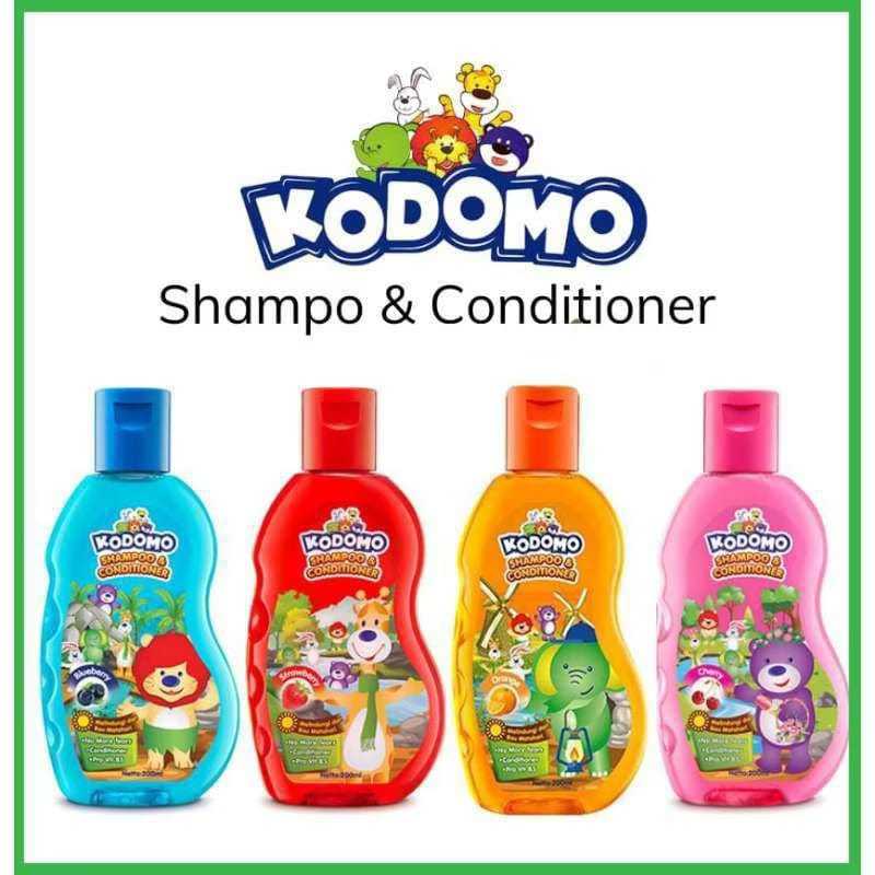 Kodomo Kids Shampoo 45G Shampo Anak Kemasan Travel Renceng