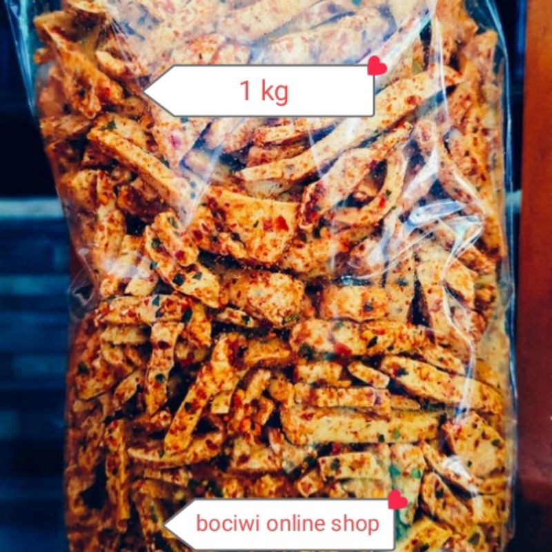 

Basreng Daun Jeruk Pedas 1 kg