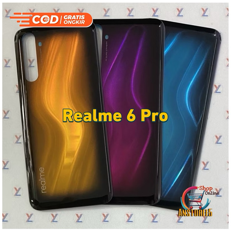 REALME 6 PRO - Beckdoor Realme 6 Pro Tutup Belakang Hp