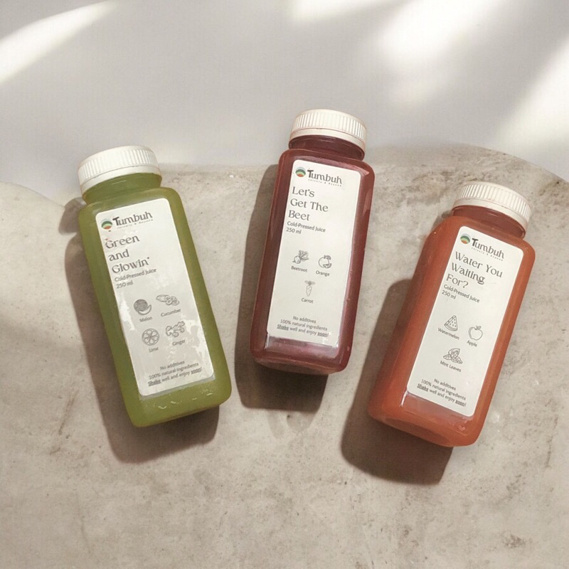 

Jus Detox Cold Pressed Juice - The Fresh Trinity