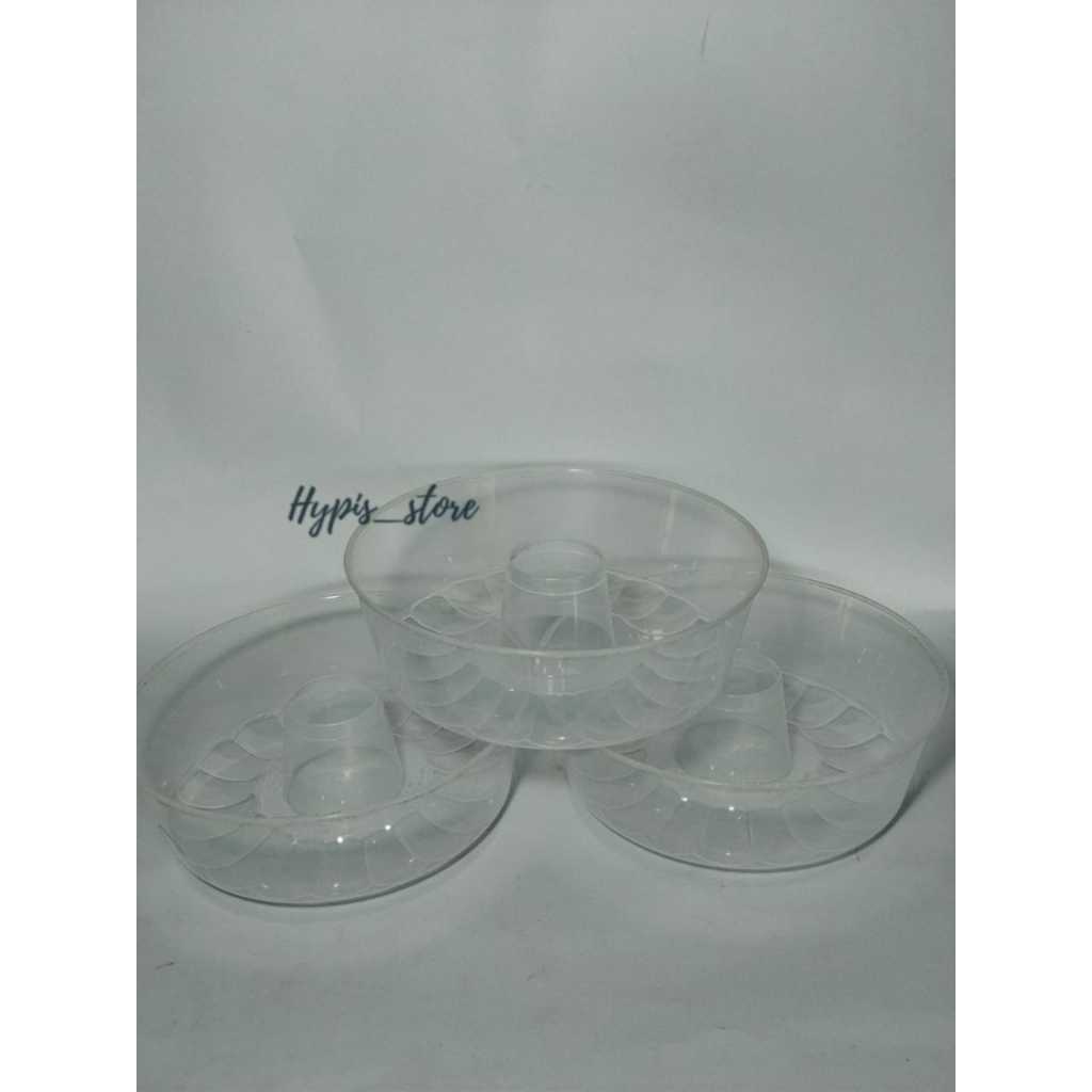 Cetakan puding plastik/loyang agar agar transparan