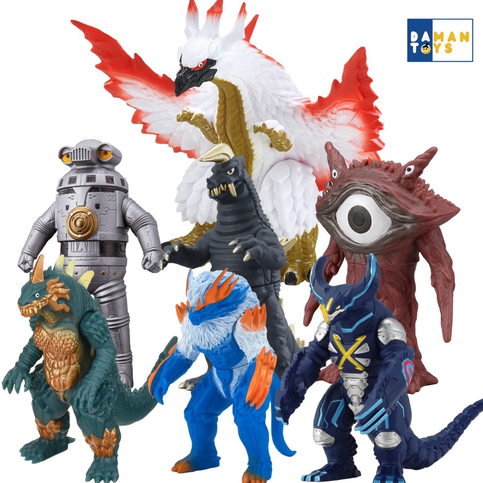 Paket Hemat Mainan Ultraman Kaiju Ultra Monster Murah Kaiju Action Figur Gomora Monster UltramanMusu