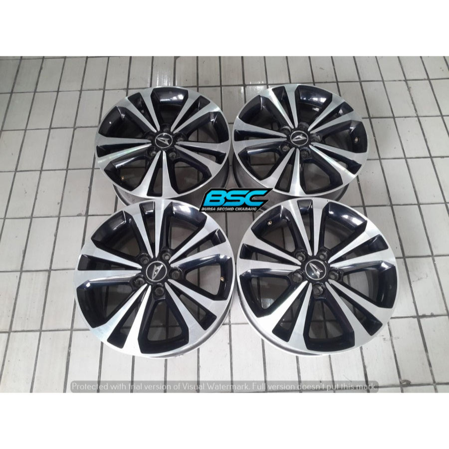 Velg Mobil Second Copotan R17 Ori Terios Pcd 5x114 Ring 17 Buat Rush Innova Camry Apv Scross Pelek R