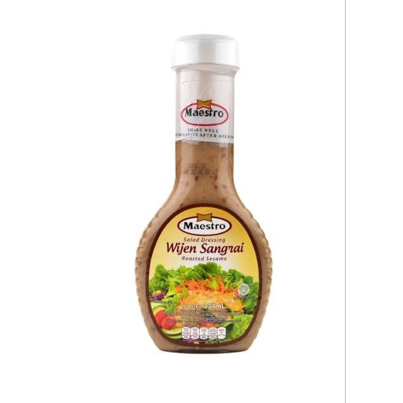 

Maestro Wijen Sangrai Salad Dressing 237ml