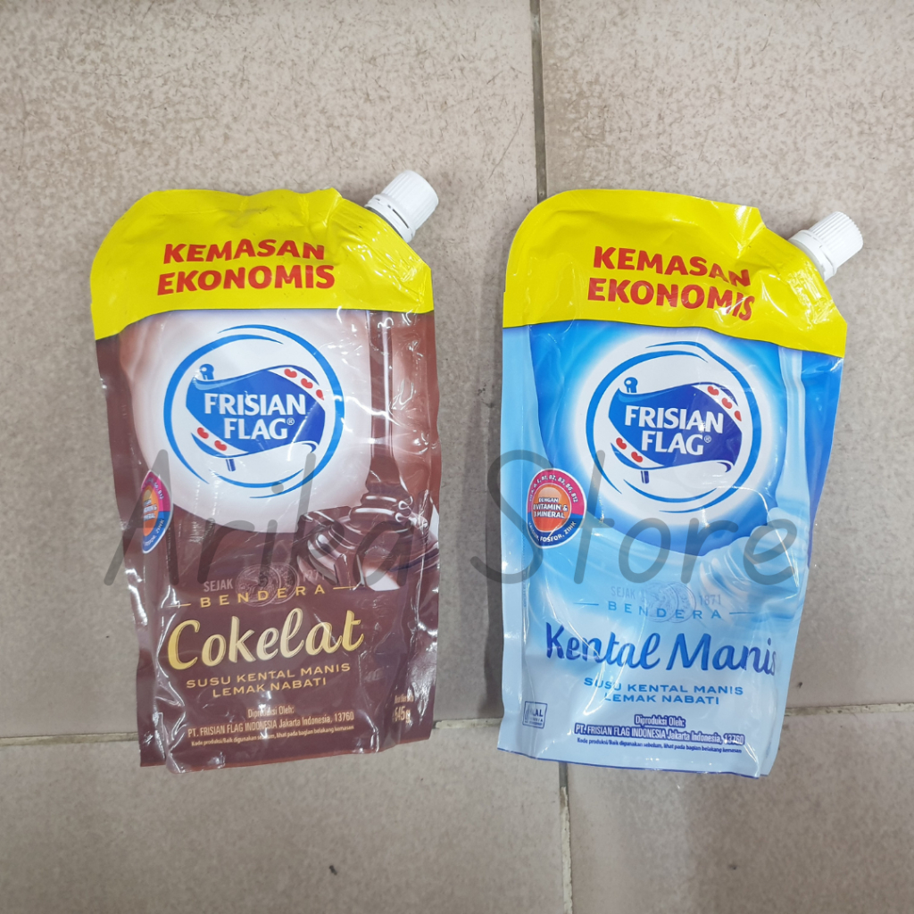 

Frisian Flag Kental Manis Putih, Cokelat 545 g