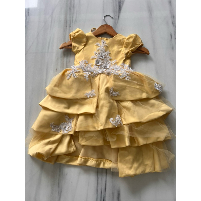 Baju pesta anak perempuan 3 tahun