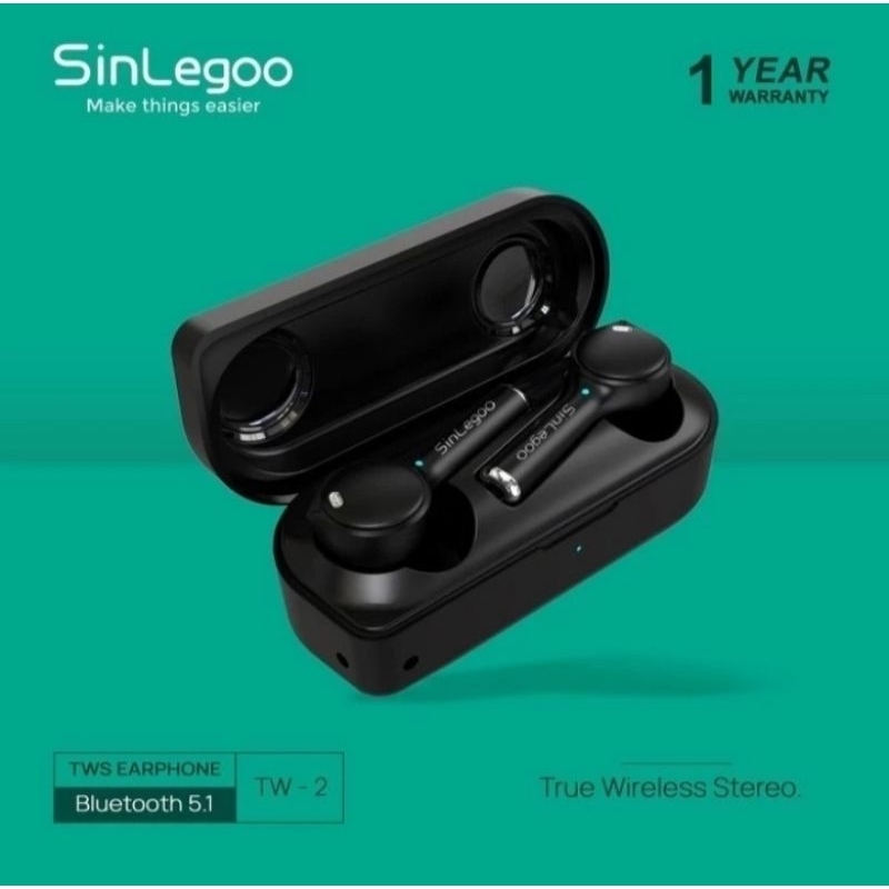 SinLegoo W2 Earphone bluetooth 5.0
