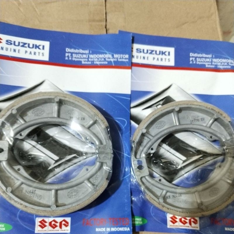Kampas rem tromol belakang tandher skydrive