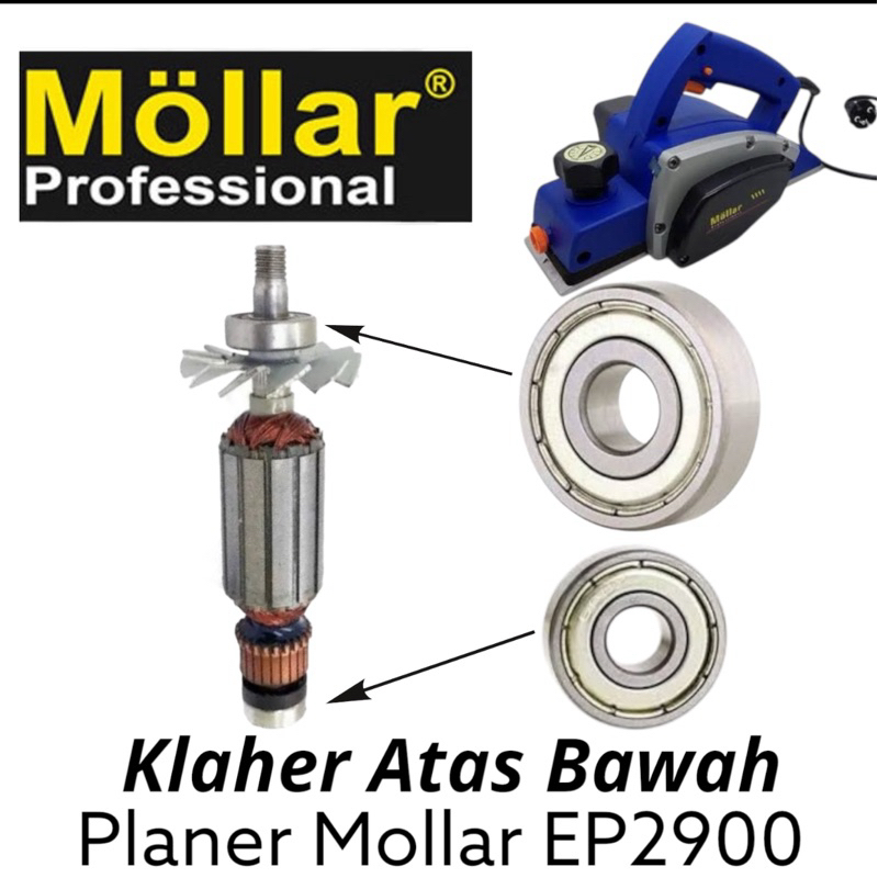 EP2900 KLAHER BEARING ATAS BAWAH PLANER MOLLAR EP2900 / MESIN KETAM PLANER SERUT