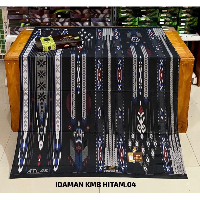 Atlas Idaman Kembang sarung atlas atlas hitam