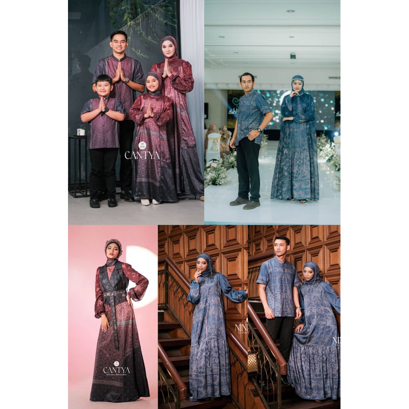 NINDHY CANTYA DRESS SHARAYA FAMILY SET BY SHKATA