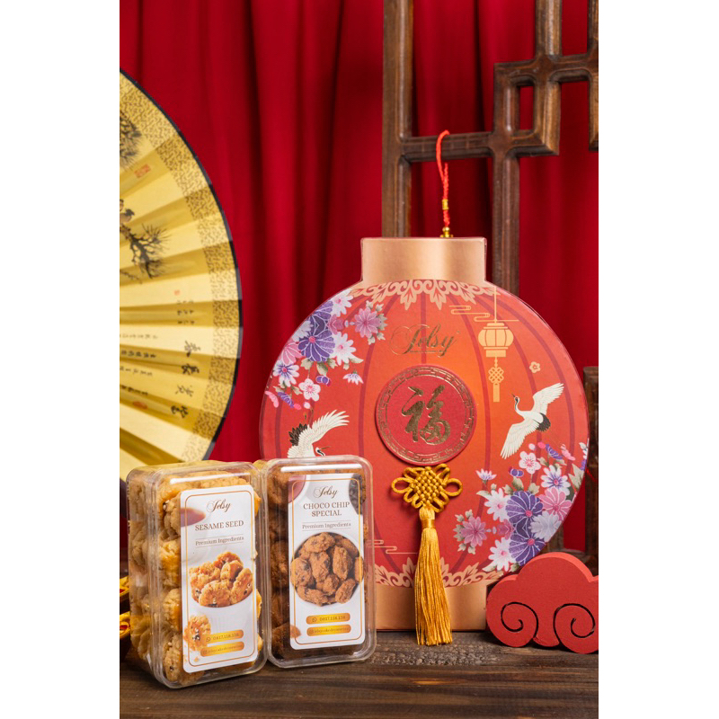 

Hampers Imlek Premium Kue Kering / Cookies / Lucky Year 015