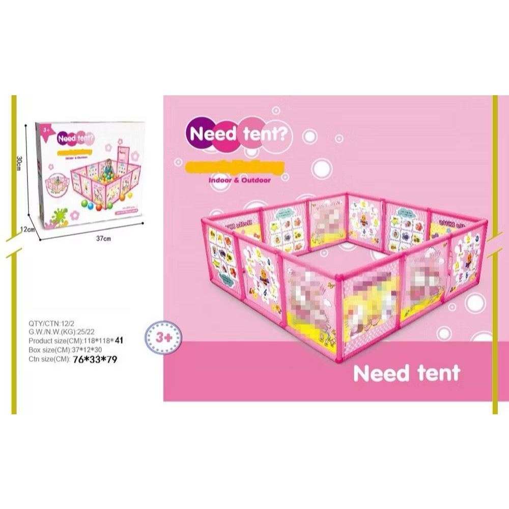 Pagar Bayi Play Fence Karakter Pagar Mainan Anak / Pagar Pengaman Bayi / Baby Fence