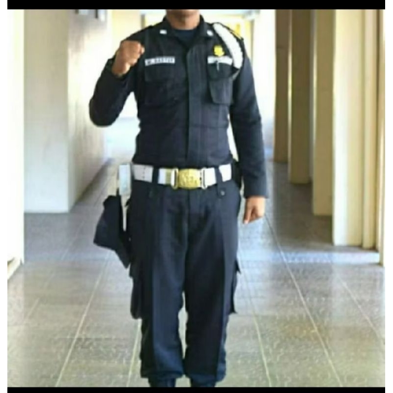 jual baju PDL satpam biru