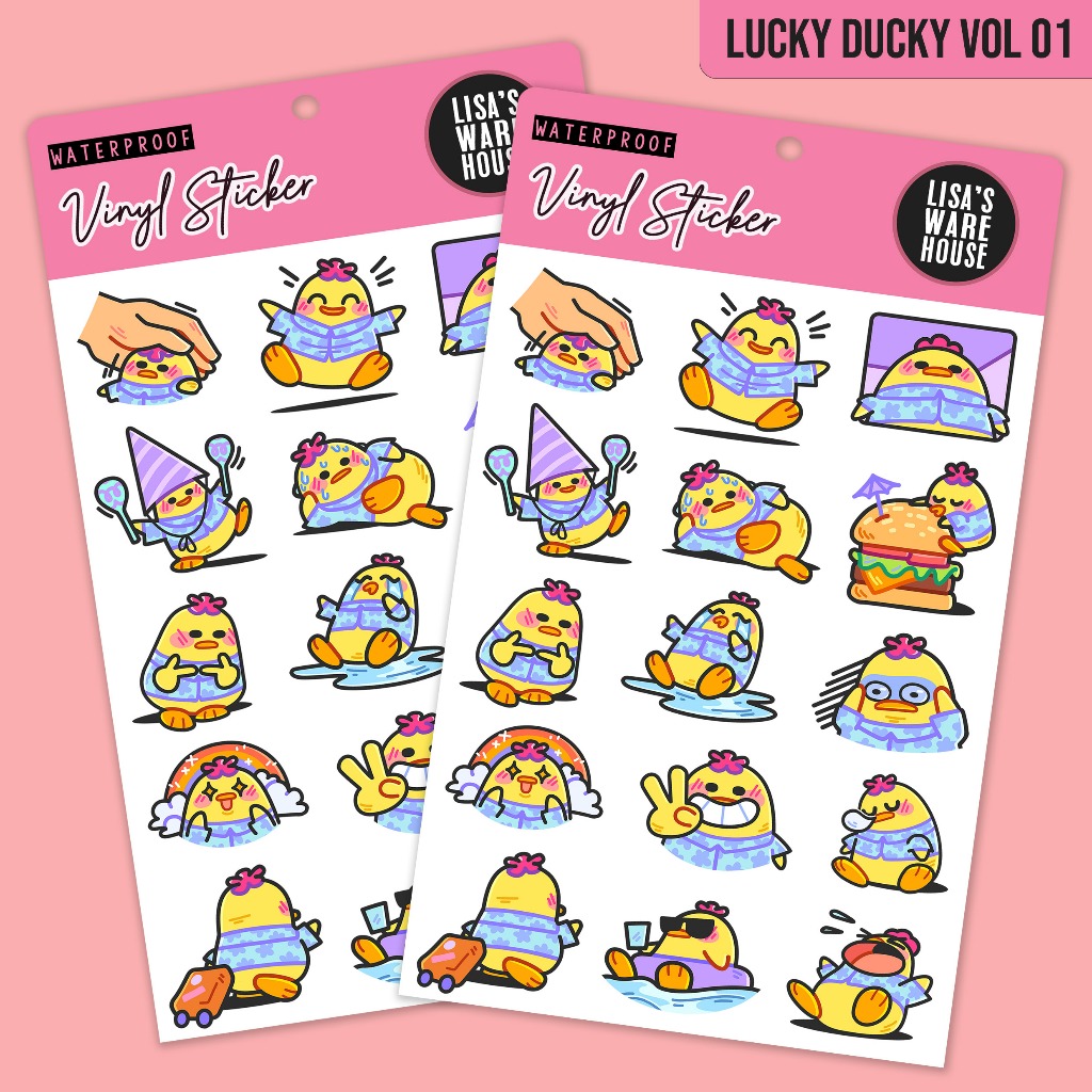 

Sticker Lucky Ducky Volume 01