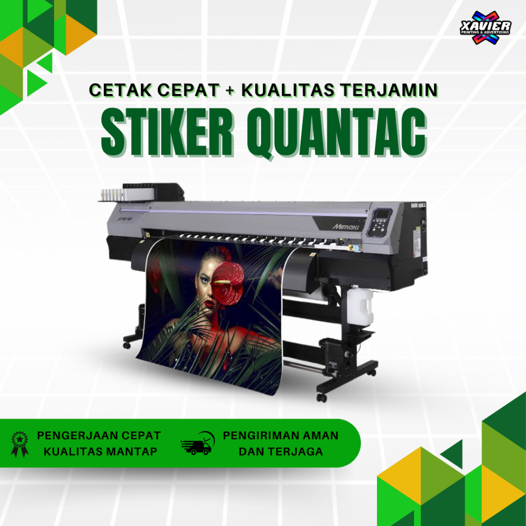 

CUSTOM STIKER QUANTAC GLOSSY METERAN/LOGO/LABEL/STIKER DINDING/STIKER KACA/STIKER MOTOR/STIKER MOBIL