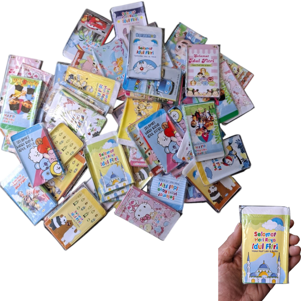 

(Isi 10pcs) Amplop Lebaran Idul Fitri / Amplop THR Lebaran Anak-Anak