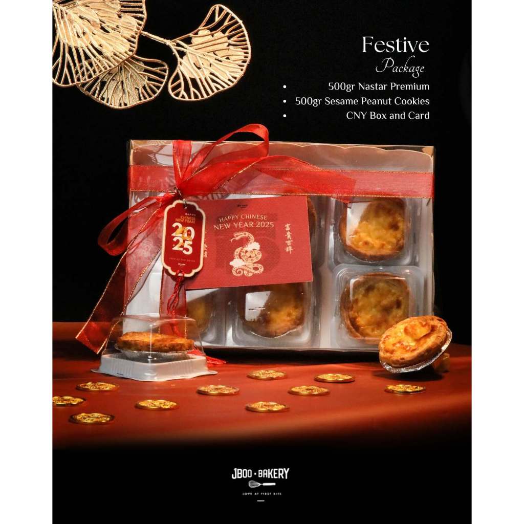

CNY Hampers / Hampers Imlek 2025 by Jboo Bakery - Festive Package