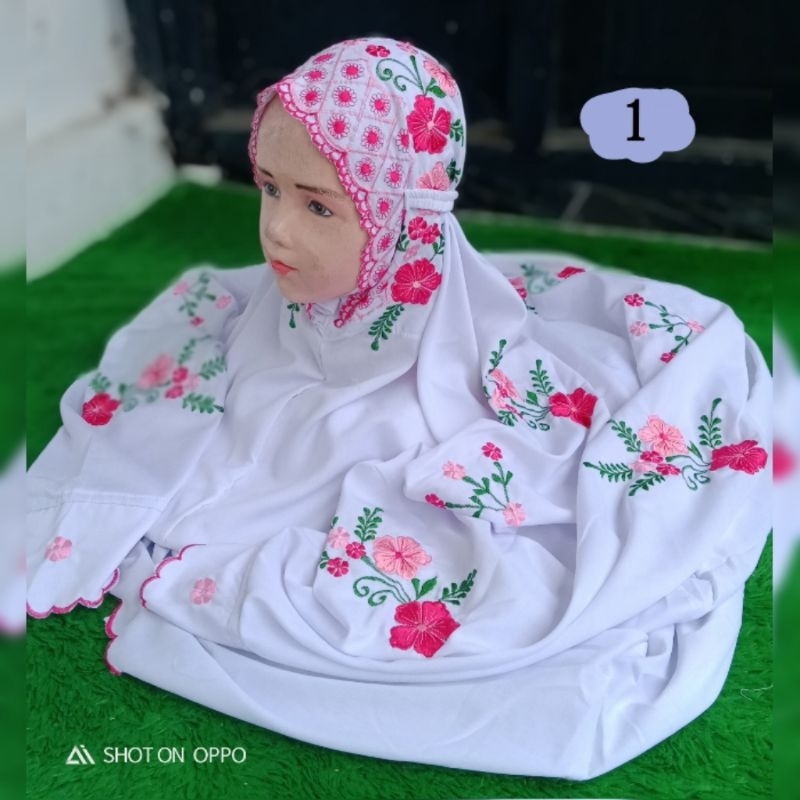 Mukena Terusan Anak SD