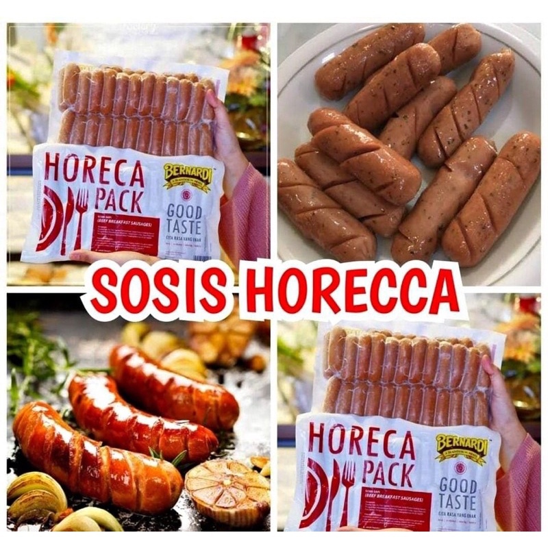 

Bernardi Sosis Horeca 1kg | Sosis Horeca Breakfast Isi Lebih Banyak Hemat