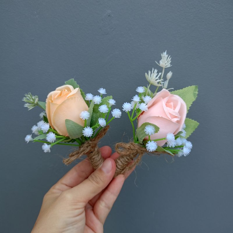 Corsage, bunga jas, bunga jas pengantin, corsage pengantin, korsase