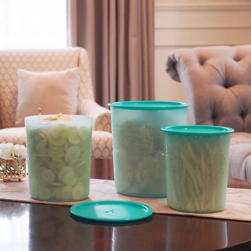 Trio Mosaic Canister Tupperware
