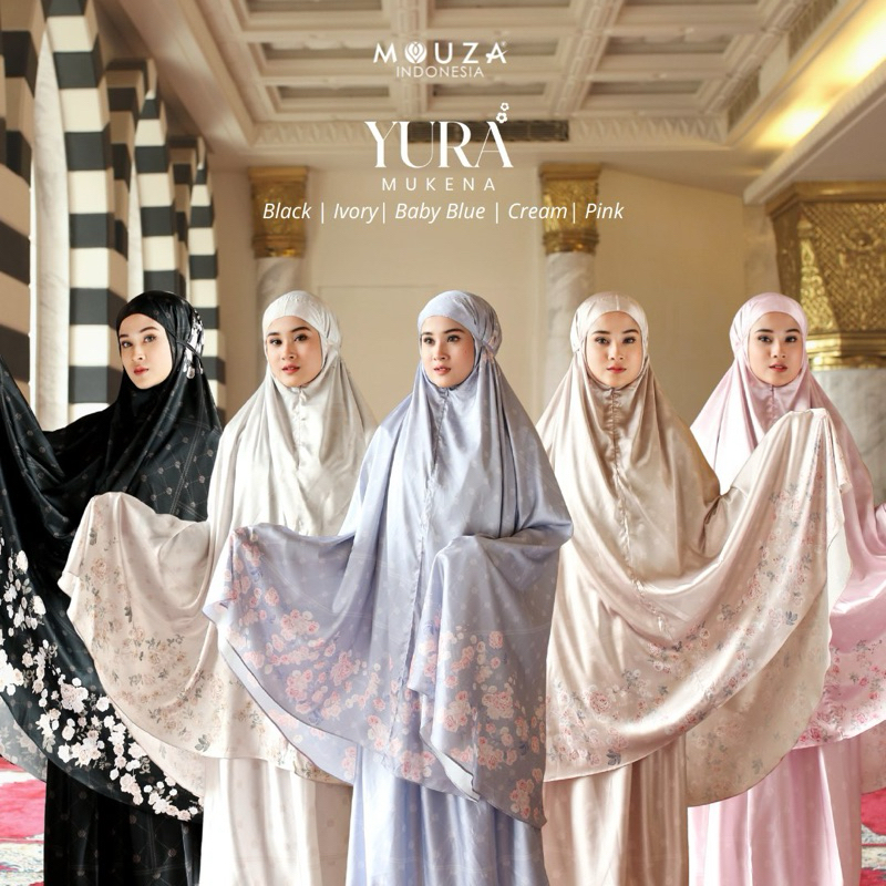 Mukena Yura,   Mukena Mouza, mukena motif