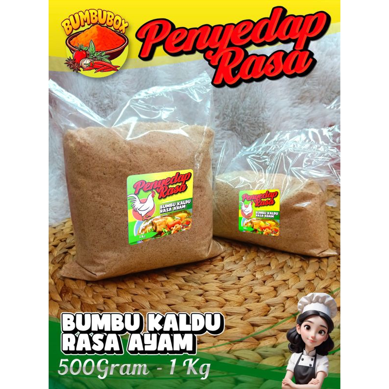 

⭐Bumbubox⭐Penyedap Rasa Kaldu Ayam 500gr 1000gr