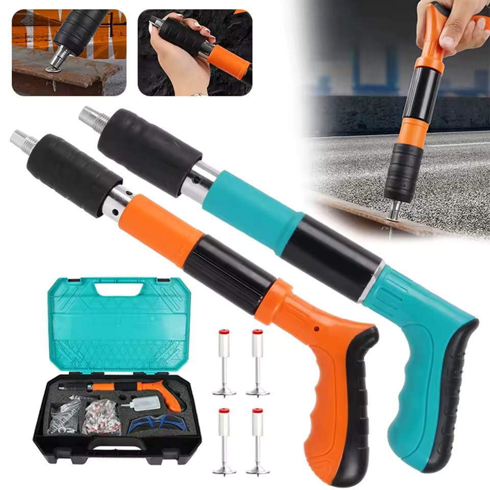 Nail Gun Fastening Gun Ramset Gun Alat Paku Tembak Paku Tembok Beton Paku Lurus Mini