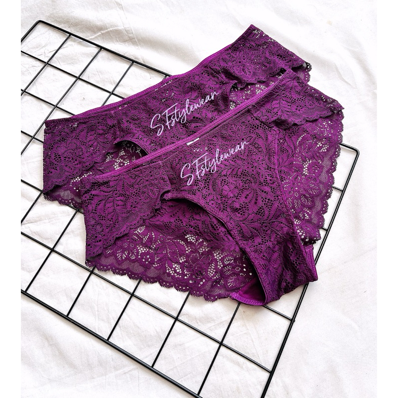 FULL LACE  - unisex/pria/wanita - celana dalam renda, celana dalam sexxyyy, celana cinta