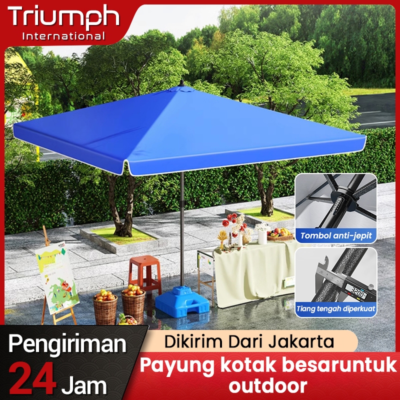 Tenda Lipat 2,5X2,5M / 2X2M  Tenda Pasar Persegi Tenda Pasar Luar Ruangan Pameran 420D  Payung Tenda