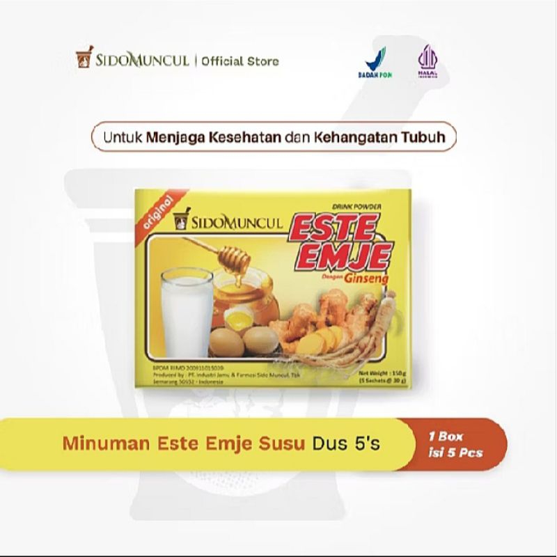 

STMJ ESTE EMJE SIDO MUNCUL RASA ORIGINAL 1 BOX ISI 5 SACHET