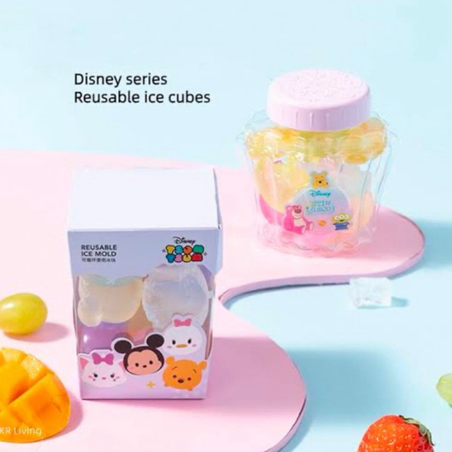 MINISO DISNEY REUSABLE ICE CUBE ICE BLOCK ES BATU REUSABLE MICKEY MOUSE TSUM TSUM