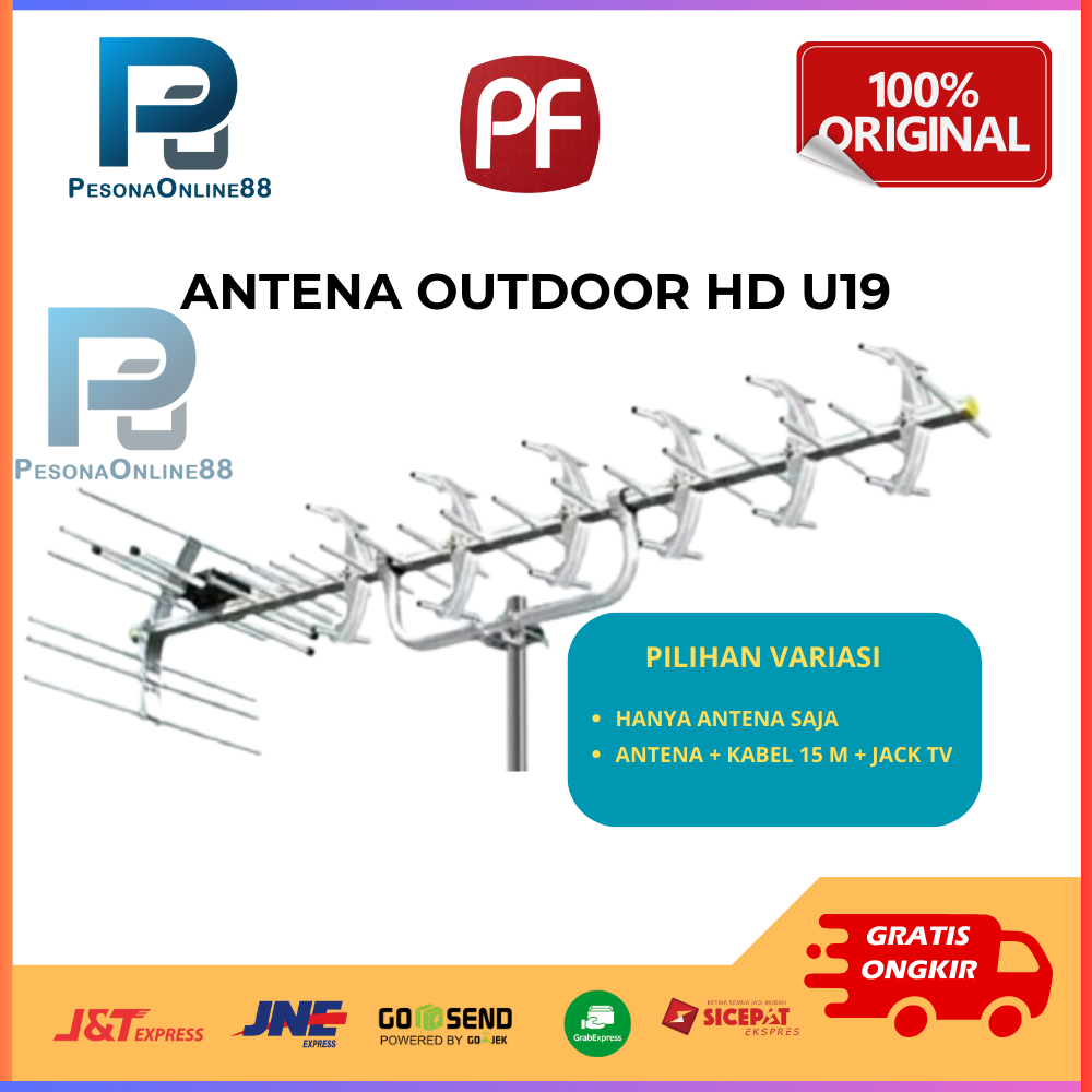 Antena TV Digital Outdoor HD U19/ Antena PF HD U19