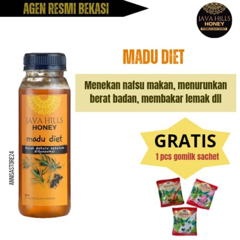 

Madu Diet 320gr Javahills Honey - Menekan Nafsu Makan, Menurunkan Berat Badan, Membakar Lemak