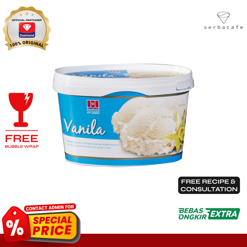 

Diamond Ice Cream Vanilla (700 ml)