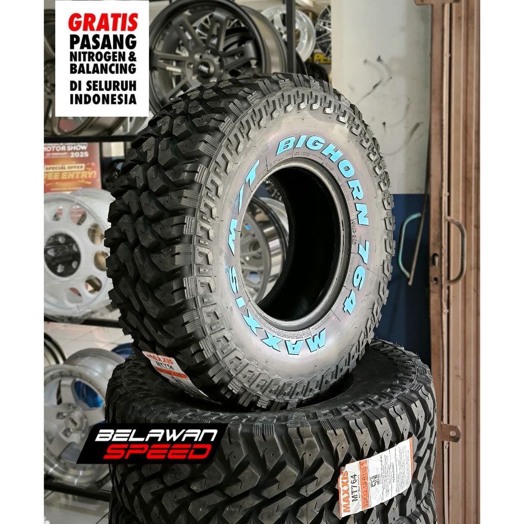 BAN MOBIL MAXXIS 33/12,5 R15 BIGHORN MT 764 PRODUKSI TERBARU