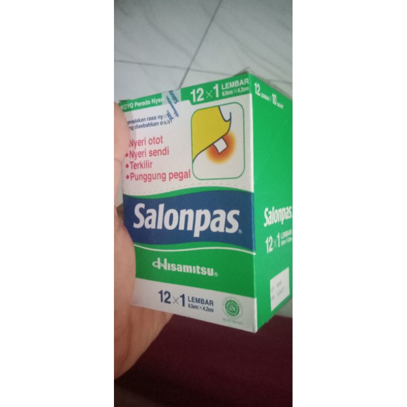 salonpas s12 ( 12 x 1 )