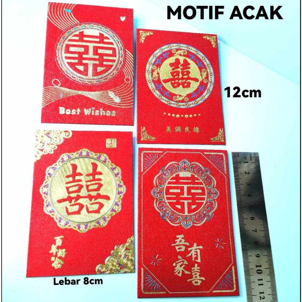 

(1 PX isi 6pc) Angpao Pernikahan /Angpao Sangjit /Angpao Wedding 2025