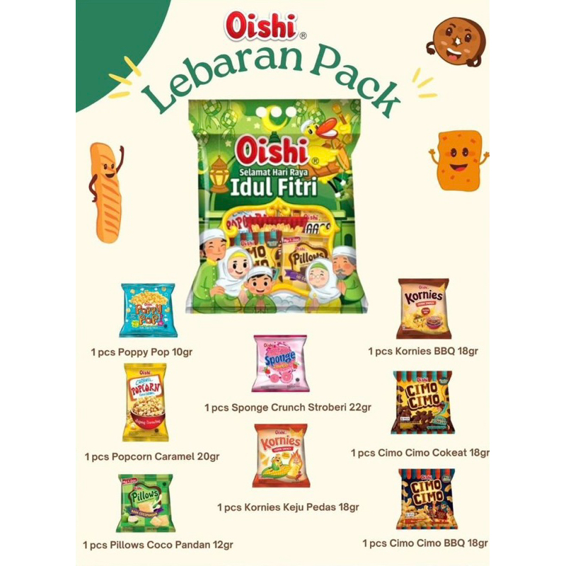 

SNACK OISHI LEBARAN PACK