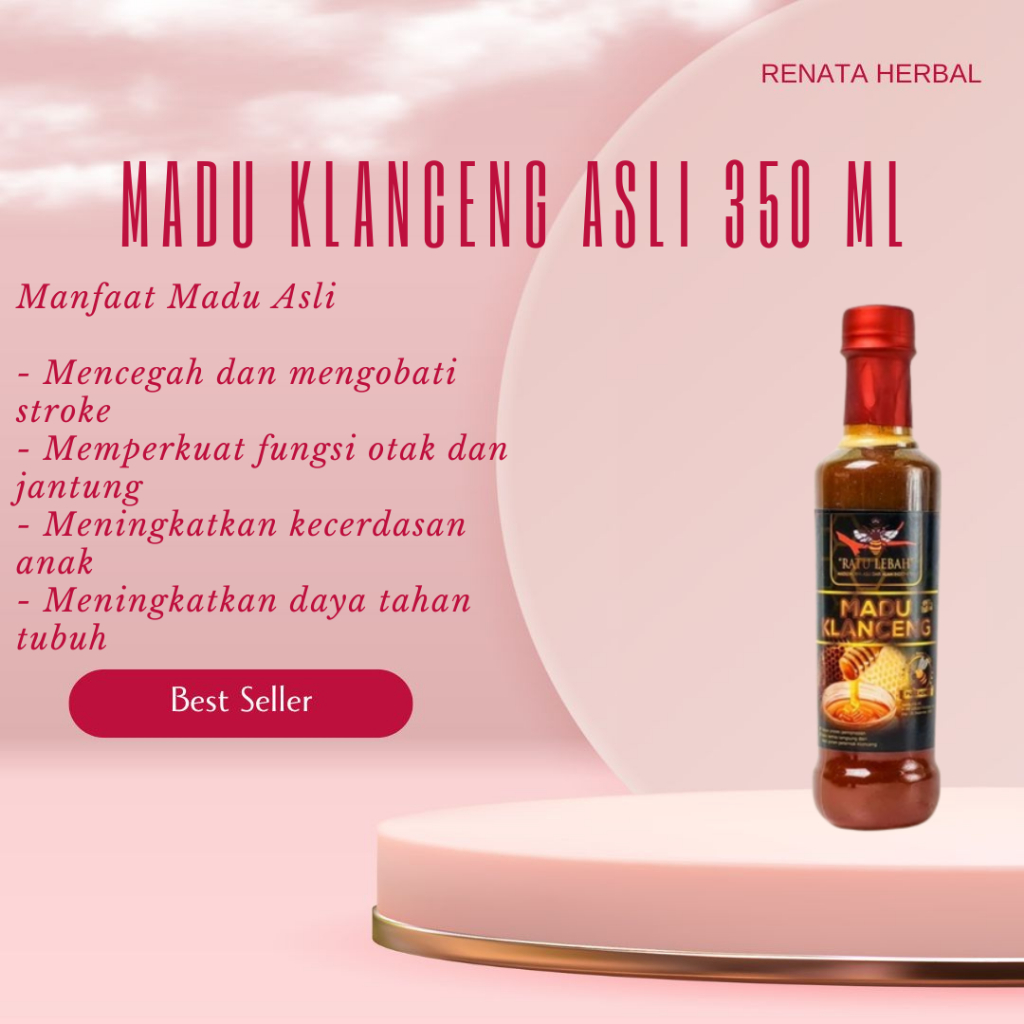 

Original Madu Klanceng Asli 350 ML Ratu Lebah