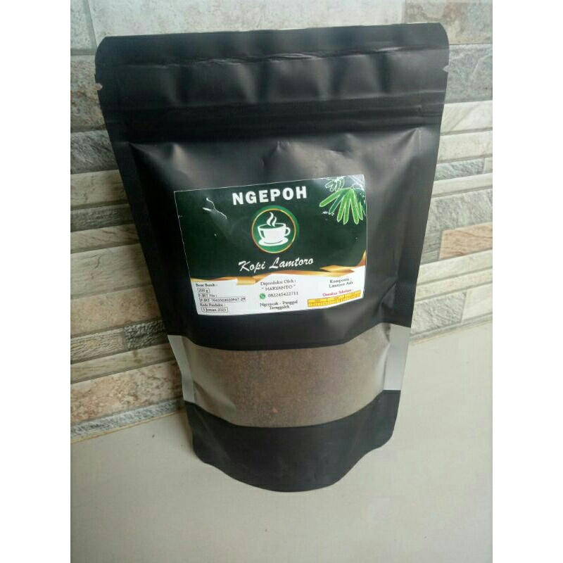 

Kopi Herbal Lamtoro/petai cina (Leucaena leucocephala) kemasan 200grm