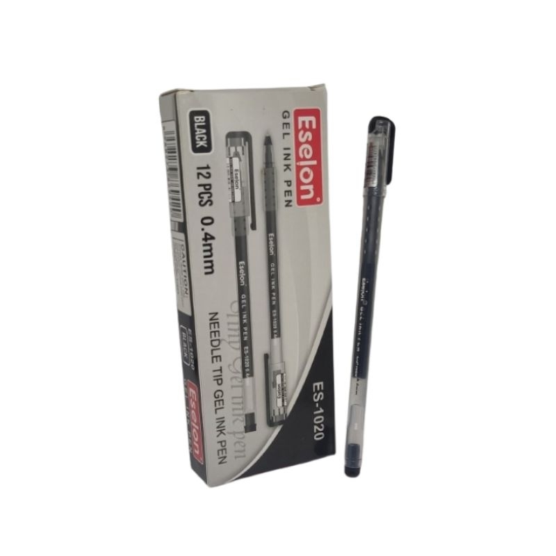 

Pulpen Gel Eselon 0.4mm / 1 Pcs Pulpen Gel ESELON ES-1020