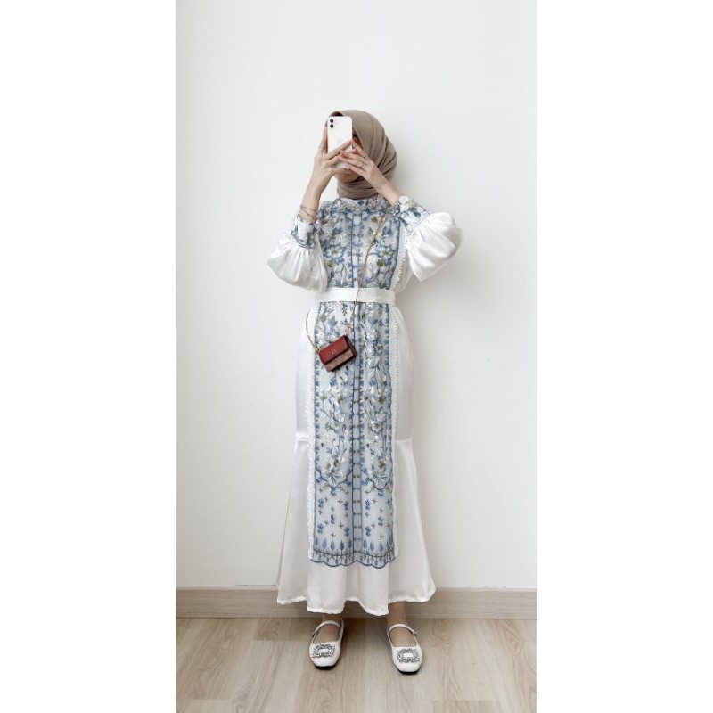 CALAMARY DRESS BRUKAT - Dress Brukat Wanita