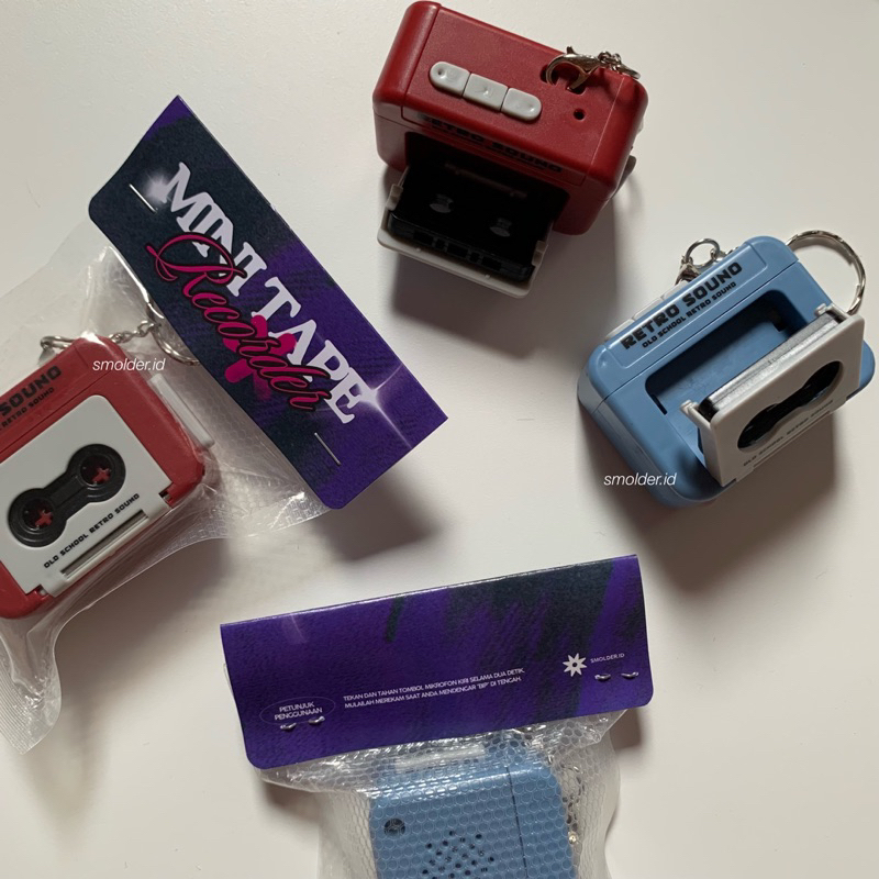 [READY STOCK] MINI TAPE RECORDER BY SMOLDER