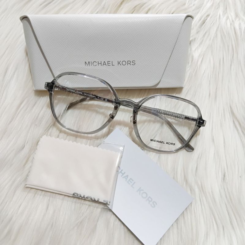 Kacamata MK Women's Busan 55mm Heather Grey Opticals MK4107D-3934-55