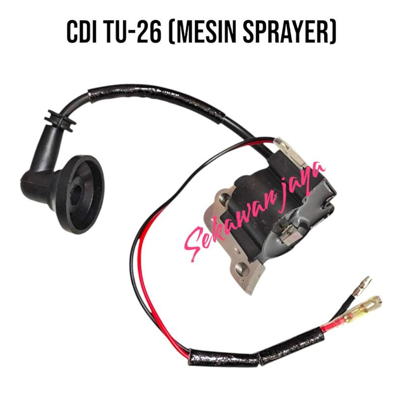 TU26 Coil Koil CDI Ignition Coil TU26 TU 26 3wz4  CDI TU 26 mesin sprayer semprot hama TU-26